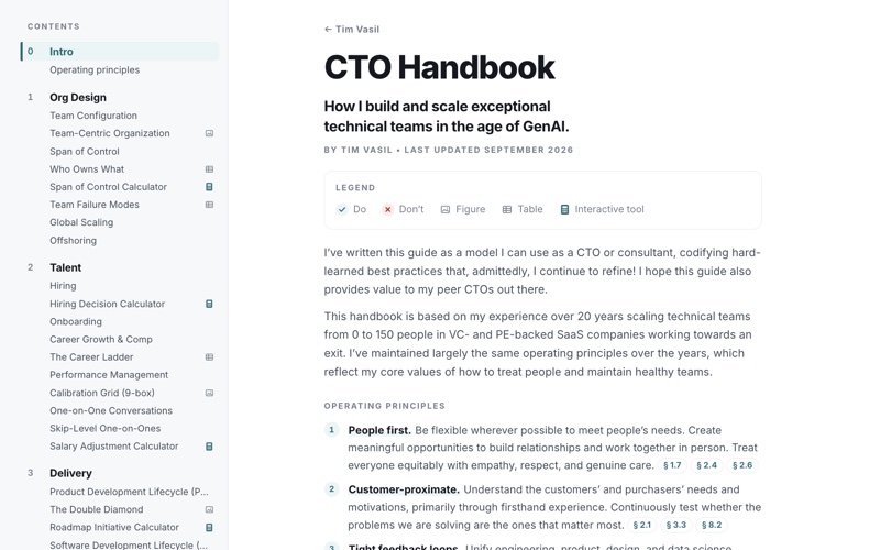 CTO Handbook screenshot